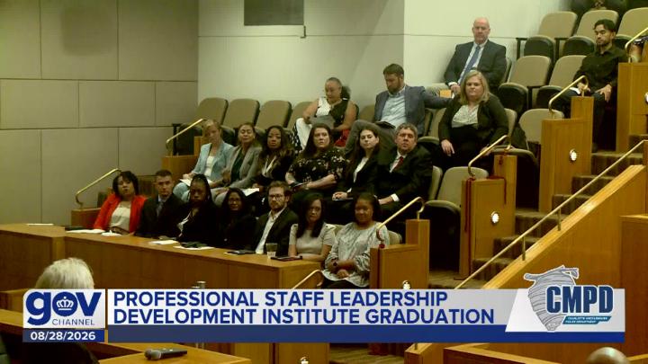 Thumbnail image for CMPD Civilian Leadership Academy Graduation - August 28, 2026